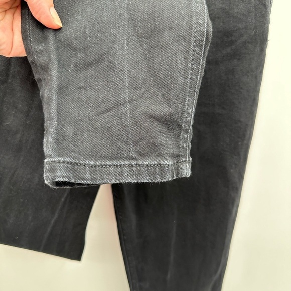 REFORMATION HARPER BLK Sustainable High ultra skinny woman super stretch jean 26 - Picture 3 of 12